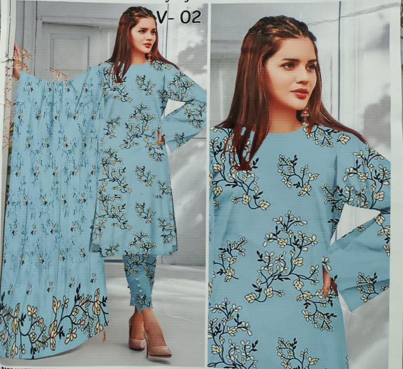 Alfala Linen 3 Piece Unstitch Suit