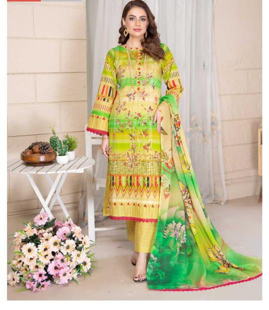 Aalaya 3 Piece Lawn Collection Lawn Dupata and Pure Dupata – Premium Style with Comfort