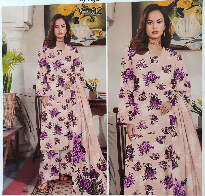 Alfala Linen 3 Piece Unstitch Suit