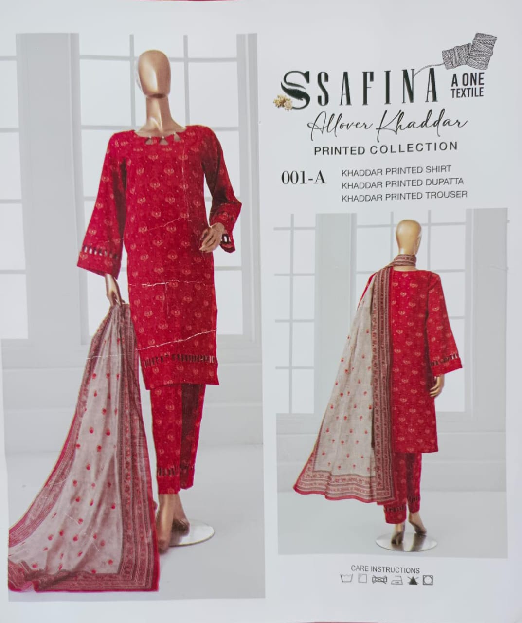Safina 3 Piece Khaddar Collection – Warmth Meets Elegance