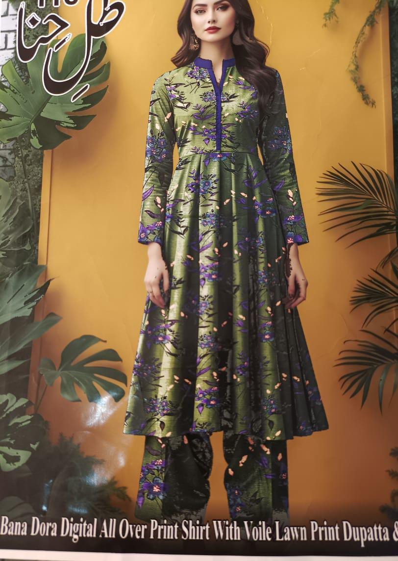 Noor fatima brand 2 piece Bana Dora Lawn