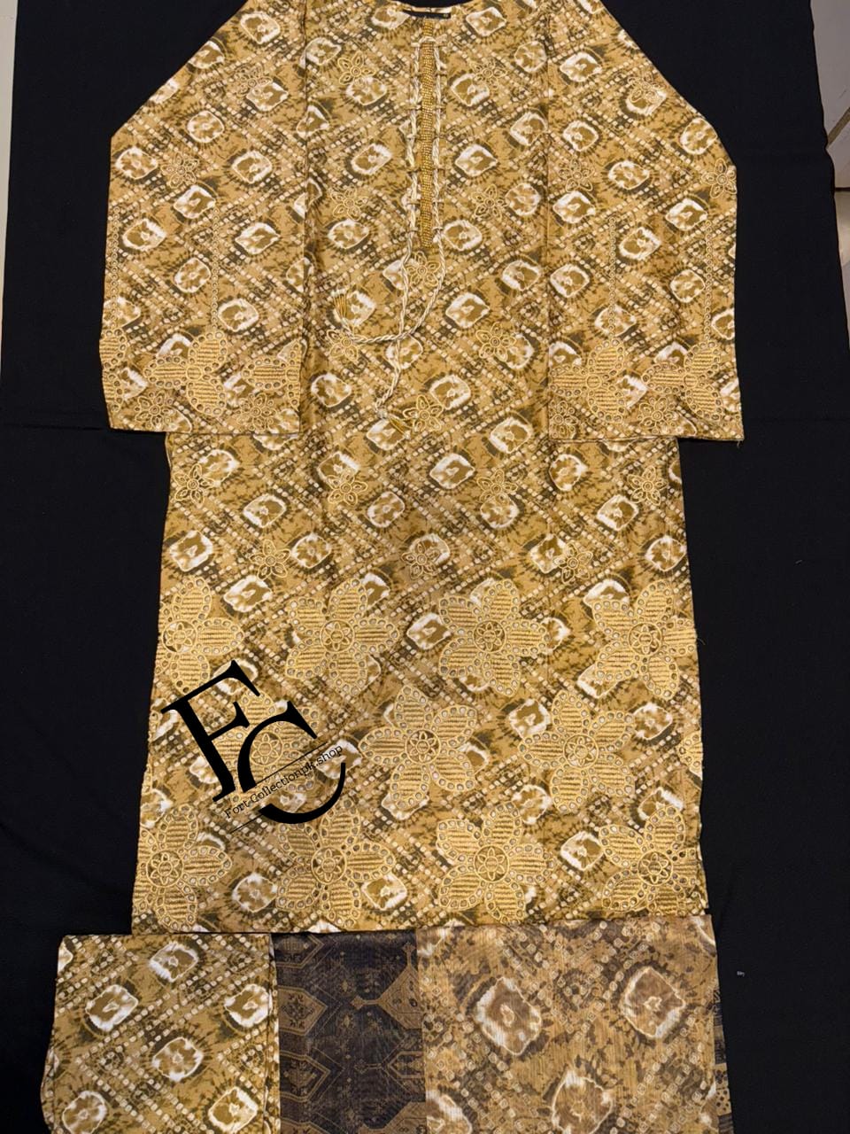 Woska by ijaz brand 3 piece stitch lawn Embroidery & Prient summer collection of Premium style with comfort