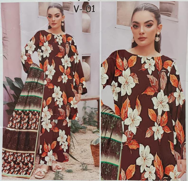 Alfala Linen 3 Piece Unstitch Suit