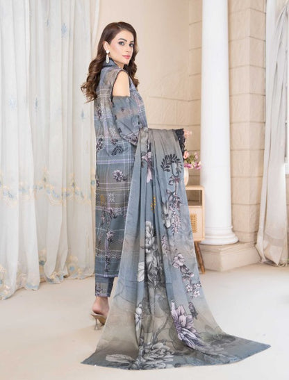 Aalaya 3 Piece Lawn Collection Lawn Dupata and Pure Dupata – Premium Style with Comfort